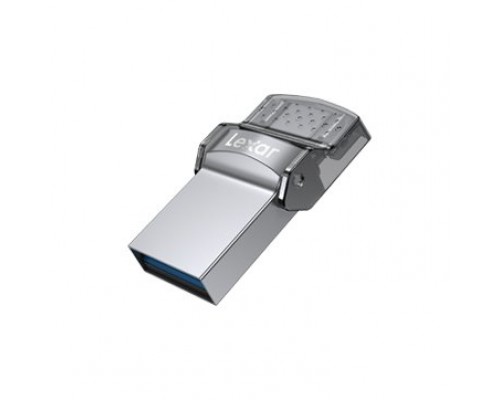 Носитель информации USB-флэш 64GB Lexar Dual Type-C and Type-A USB 3.0 flash drive, up to 100MB/s read EAN: 843367121533