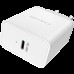 Зарядное устройство Canyon, PD WALL Charger, Input: 110V-240V, Output:PD 20W, Eu plug, Over-load,  over-heated, over-current and short circuit protection . Size: 89*46*26.5mm, 52g, White