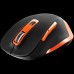 Мышь CANYON MW-14 2.4Ghz Wireless mouse, with 6 buttons,DPI 800/1200/1600/2000/2400,Battery:AAA*2 pcs , Black-Orange119.6*81.1*43.3mm86.8g