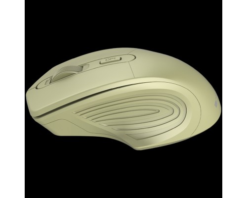 Мышь CANYON 2.4GHz Wireless Optical Mouse with 4 buttons, DPI 800/1200/1600, Golden, 115*77*38mm, 0.064kg