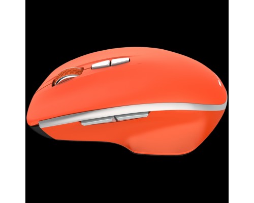 Мышь Canyon  2.4 GHz  Wireless mouse ,with 7 buttons, DPI 800/1200/1600, Battery:AAA*2pcs  ,Red 72*117*41mm 0.075kg