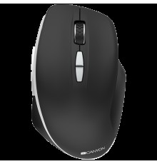 Мышь Canyon  2.4 GHz  Wireless mouse ,with 7 buttons, DPI 800/1200/1600, Battery: AAA*2pcs,Black,72*117*41mm, 0.075kg                                                                                                                                     