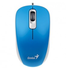 Мышь Genius Mouse DX-110 ( Cable, Optical, 1000 DPI, 3bts, USB ) Blue                                                                                                                                                                                     