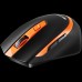 Мышь CANYON MW-13 2.4 GHz Wireless mouse ,with 6 buttons, DPI 800/1200/1600/2000/2400, Battery:AAA*2pcs ,Black-Orange 77.4*120.6*40.5mm 79g,