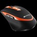 Мышь CANYON MW-13 2.4 GHz Wireless mouse ,with 6 buttons, DPI 800/1200/1600/2000/2400, Battery:AAA*2pcs ,Black-Orange 77.4*120.6*40.5mm 79g,