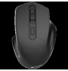 Мышь CANYON 2.4GHz Wireless Optical Mouse with 4 buttons, DPI 800/1200/1600, Black, 115*77*38mm, 0.064kg                                                                                                                                                  