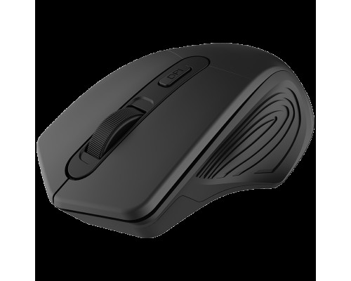 Мышь CANYON 2.4GHz Wireless Optical Mouse with 4 buttons, DPI 800/1200/1600, Black, 115*77*38mm, 0.064kg