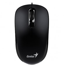 Мышь Wired optical mouse Genius DX-110,USB,1000 DPI, 3 buttons, cable 1.5m, both hands,BLACK                                                                                                                                                              