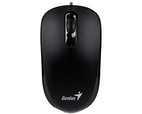 Мышь Wired optical mouse Genius DX-110,USB,1000 DPI, 3 buttons, cable 1.5m, both hands,BLACK