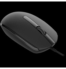 Мышь Canyon Wired  optical mouse with 3 buttons, DPI 1000, with 1.5M USB cable, black, 65*115*40mm, 0.1kg                                                                                                                                                 