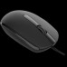 Мышь Canyon Wired  optical mouse with 3 buttons, DPI 1000, with 1.5M USB cable, black, 65*115*40mm, 0.1kg