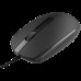 Мышь Canyon Wired  optical mouse with 3 buttons, DPI 1000, with 1.5M USB cable, black, 65*115*40mm, 0.1kg