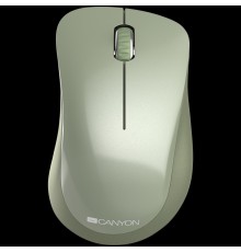 Мышь Canyon  2.4 GHz  Wireless mouse ,with 3 buttons, DPI 1200, Battery:AAA*2pcs  ,special military67*109*38mm 0.063kg                                                                                                                                    