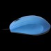 Мышь Wired Optical Mouse with 3 keys, DPI 1000 With 1.5M USB cable,Light Blue,size 72*108*40mm,weight:0.077kg