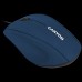 Мышь Wired Optical Mouse with 3 keys, DPI 1000  With 1.5M USB cable,Blue,size72*108*40mm  weight:0.077kg