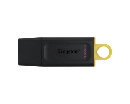 Накопитель USB-Flash KINGSTON 128GB USB3.2 Gen1 DataTraveler Exodia (Black + Yellow)