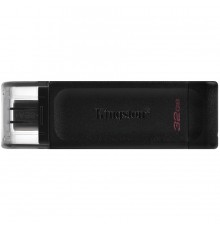 Накопитель USB-Flash Kingston 32GB USB-C 3.2 Gen 1 DataTraveler 70 EAN: 740617305234                                                                                                                                                                      