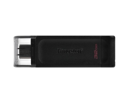 Накопитель USB-Flash Kingston 32GB USB-C 3.2 Gen 1 DataTraveler 70 EAN: 740617305234