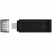 Накопитель USB-Flash Kingston 32GB USB-C 3.2 Gen 1 DataTraveler 70 EAN: 740617305234