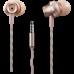 Гарнитура CANYON SEP-3 Stereo earphones with microphone, metallic shell, cable length 1.2m, Rose, 22*12.6mm, 0.012kg