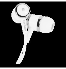 Гарнитура CANYON EPM- 01 Stereo earphones with microphone, White, cable length 1.2m, 23*9*10.5mm,0.013kg                                                                                                                                                  