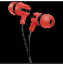 Гарнитура CANYON SEP-4 Stereo earphone with microphone, 1.2m flat cable, Red, 22*12*12mm, 0.013kg                                                                                                                                                         