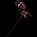 Гарнитура CANYON EP-3 Stereo earphones with microphone, Red, cable length 1.2m, 21.5*12mm, 0.011kg