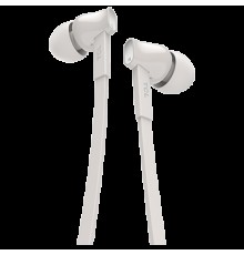 Наушники TCL In-ear Wired Headset, Strong Bass, Frequency of response: 10-22K, Sensitivity: 107 dB, Driver Size: 8.6mm, Impedence: 16 Ohm, Acoustic system: closed, Max power input: 20mW, Connectivity type: 3.5mm jack, Color Ash White                 