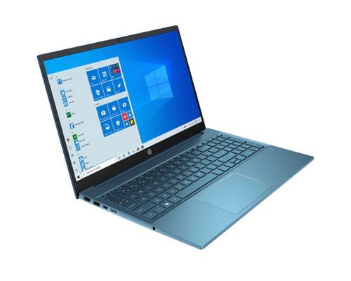 Ноутбук HP Pavilion 15-eh1019ur 3E3R8EA AMD Ryzen5 5500U (2.1)/8Gb/256G SSD/15.6''FHD AG IPS/Int:AMD Radeon/FPR/Backlight/Win10 Forest Teal