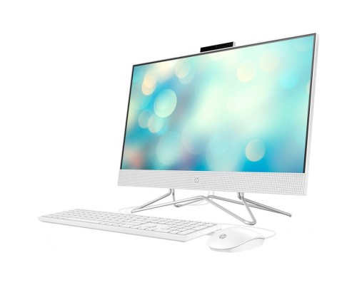 Моноблок HP 22-df0044ur 14P73EA AMD Ryzen3 3250U (2.6)/4Gb/128G SSD/21.5''FHD AG/Int:AMD Radeon/KB+mouse/noODD/Cam HD/DOS Snow White