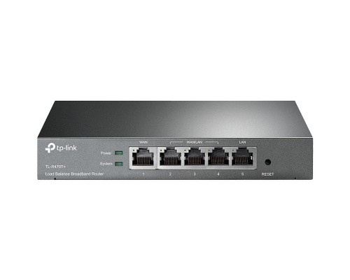 Коммутатор 5-port Multi-Wan Router for Small Office and Net Cafe, Configurable ports up to 4 Wan ports, Load Balance, Advanced firewall, Port Bandwidth Control, Port Mirror, DDNS, UPnP, VPN pass-through, steel case