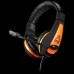 Гарнитура CANYON Gaming headset 3.5mm jack with adjustable microphone and volume control, with 2in1 3.5mm adapter, cable 2M, Black, 0.23kg