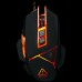 Мышь CANYON Hazard GM-6 Optical gaming mouse, adjustable DPI setting 800/1600/2400/3200/4800/6400, LED backlight, moveable weight slot and retractable top cover for comfortable usage, Black rubber, cable length 1.70m, 137*90*42mm, 0.154kg(replacement