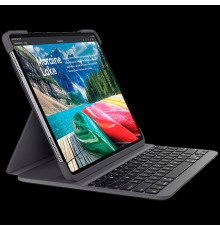 Клавиатура LOGITECH Slim Folio Pro for iPad Pro 12.9-inch (3rd and 4th gen) - GRAPHITE - RUS - BT - N/A - INTNL - OTHERS                                                                                                                                  