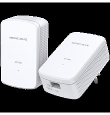 Набор адаптеров AV1000 Gigabit Powerline Kit, HomePlug AV2 standard, 1 Gigabit port, 300m over electrical circuits, plug and play.                                                                                                                        