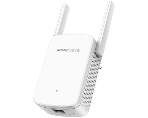 Расширитель беспроводной сети Mercusys ME30 AC1200 Wi-Fi Range Extender, 300 Mbps at 2.4 GHz + 867 Mbps at 5 GHz, 1 x 10/100 LAN, 2 Fixed External Antennas, Wall Plugged, WPS/Reset Button, Signal Indicator, Range Extender/Access Point mode, Adaptive