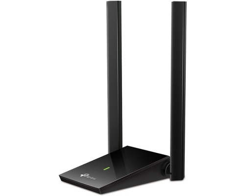 Сетевой адаптер AC1300Mbps Dual-band High-Gain wireless USB adapter, 867Mbps at 5G and 400Mbps at 2.4G, two high gain antennas, USB 3.0, USB extension cable, support wave 2 MU-MIMO, full compatible with Windows and macOS.