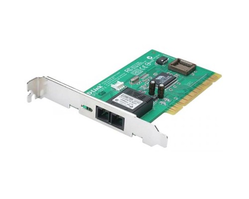 Сетевой адаптер PCI Network Adapter with 1 100Base-FX SC port.Duplex SC connector,802.1Q VLAN, 802.3x Flow Control, Jumbo frame 9K, 802.1p QoS, Wake-On-LAN, SNMP