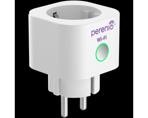 Умная розетка Smart Power Plug is a device to control remotely via Wi-Fi connected through it load, measure its power and monitor electrical energy consumption. White color, multi language version.