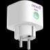 Умная розетка Smart Power Plug is a device to control remotely via Wi-Fi connected through it load, measure its power and monitor electrical energy consumption. White color, multi language version.