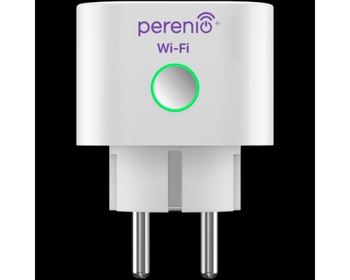 Умная розетка Smart Power Plug is a device to control remotely via Wi-Fi connected through it load, measure its power and monitor electrical energy consumption. White color, multi language version.