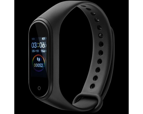 Смарт-часы CANYON SB-01 Smart band, colorful 0.96inch LCD, IP67, heart rate monitor, 90mAh, multisport mode, compatibility with iOS and android, Black, host: 47*18*11mm, strap: 245*16mm, 19.8g