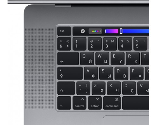 Ноутбук 16-inch MacBook Pro with Touch Bar: 2.6GHz 6-core Intel Core i7 (TB up to 4.5GHz)/32GB/1TB SSD/AMD Radeon Pro 5300M with 4GB of GDDR6 - Space Grey