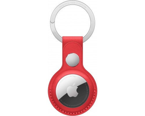 Кожаный брелок для ключей AirTag Leather Key Ring - (PRODUCT)RED