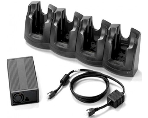 Зарядное устройство 4 Slot Charge Only Cradle Kit (INTL). Kit includes:: 4 Slot Charge Cradle CHS3000-4001CR, Power Supply PWRS-14000-241R, DC Cord 50-16002-029R, Buy country specific 3 wire AC Cord separately.