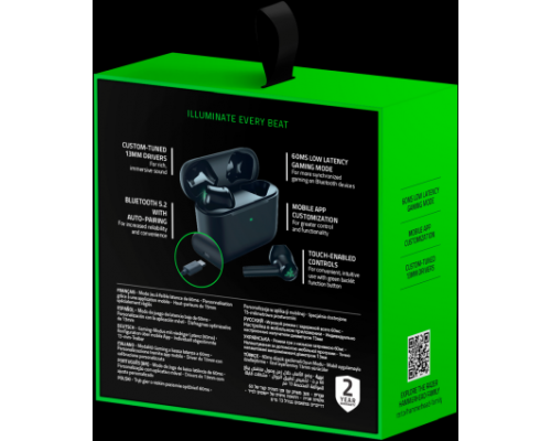 Наушники Razer Hammerhead True Wireless X - Earbuds - EU Packaging