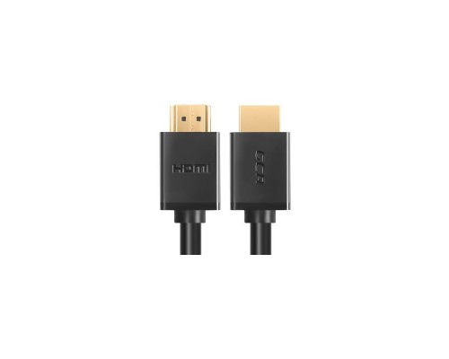 Кабель Greenconnect 7.5m HDMI версия 2.0, HDR 4:2:2, Ultra HD, 4K 60 fps 60Hz/5K*30Hz, 3D, AUDIO, 18.0 Гбит/с, 28/28 AWG, OD7.3mm, тройной экран, черный