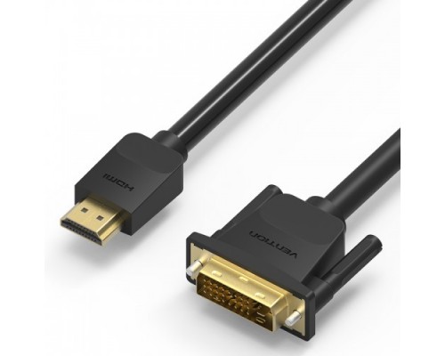 Кабель Vention HDMI 19M/DVI-D Dual link 25M - 3 м.