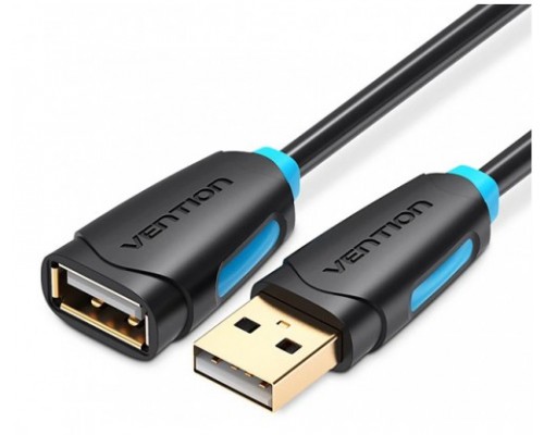 Кабель-удлинитель Vention USB 2.0 AM/AF - 5м Чёрный