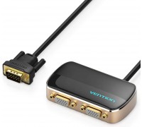 Разветвитель-сплиттер Vention VGA 15M/2x15F на 2 монитора                                                                                                                                                                                                 